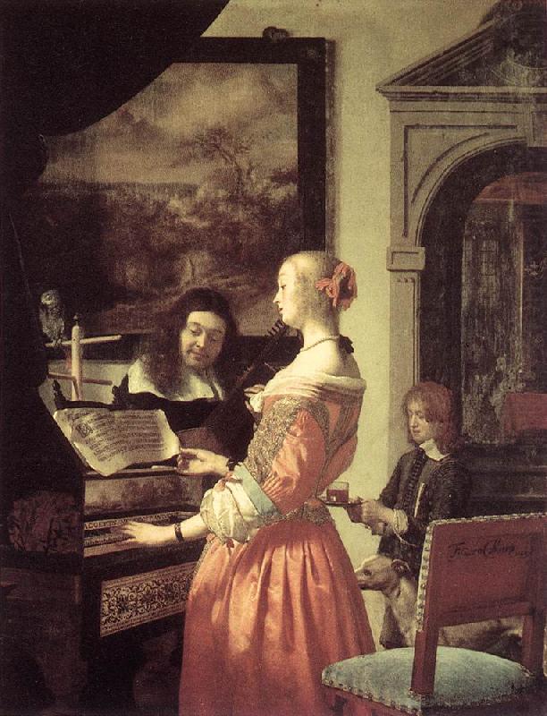 Duet, MIERIS, Frans van, the Elder